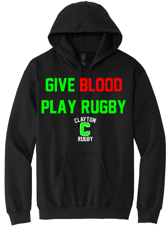 Gildan® Softstyle® Pullover Hooded Sweatshirt (Give Blood)