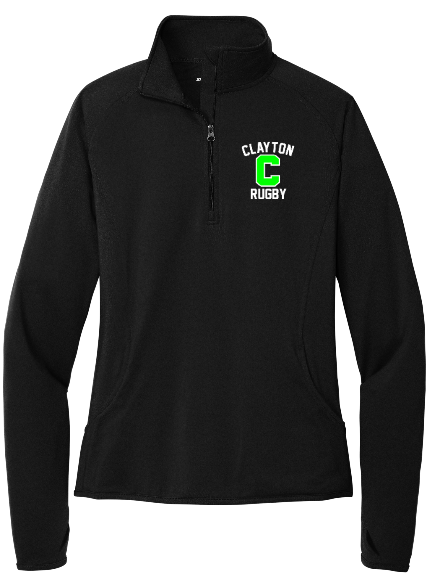 Sport-Tek® Ladies Sport-Wick® Stretch 1/2-Zip Pullover